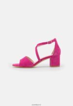 femmes sandales en cuir rose 006BT1408 Anna Field - Image 2
