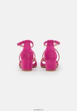 femmes sandales en cuir rose 006BT1408 Anna Field - Image 4