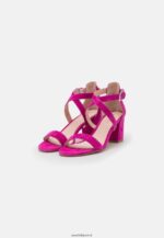 femmes sandales en cuir rose 006BT1416 Anna Field - Image 3
