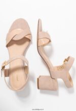femmes sandales en cuir rose clair 006BT1276 Anna Field - Image 4