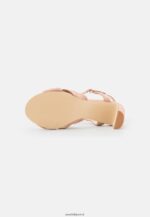 femmes sandales en cuir rose clair 006BT1321 Anna Field - Image 5