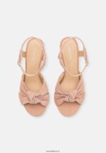 femmes sandales en cuir rose clair 006BT1321 Anna Field - Image 6