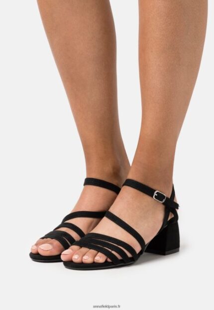 femmes sandales noir 006BT1279 Anna Field