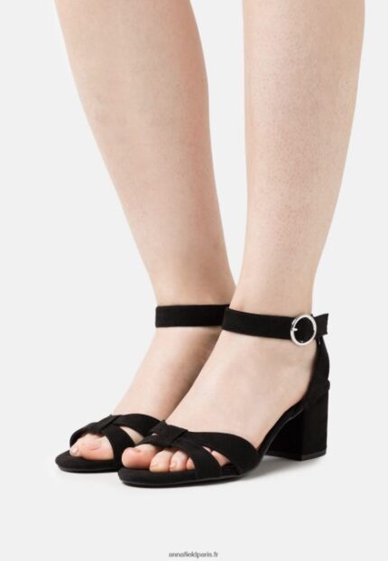 femmes sandales noir 006BT1287 Anna Field