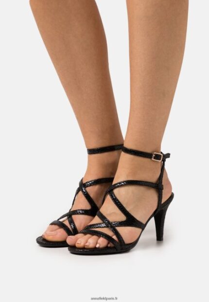 femmes sandales noir 006BT1327 Anna Field