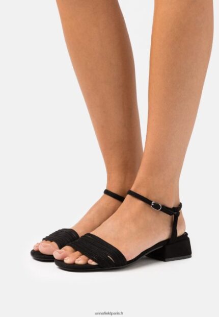 femmes sandales noir 006BT1363 Anna Field