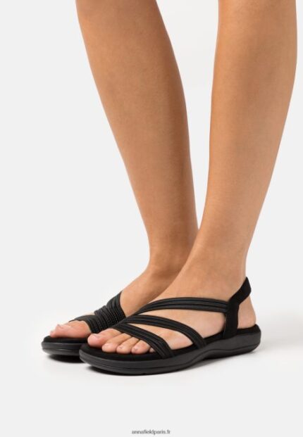 femmes sandales noir 006BT1378 Anna Field
