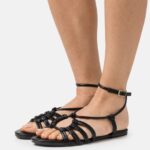 femmes sandales noir 006BT1438 Anna Field