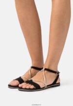 femmes sandales noir 006BT1443 Anna Field