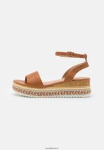 femmes sandales plateforme cognac 006BT1474 Anna Field - Image 2