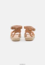 femmes sandales plateforme cuir cognac 006BT1560 Anna Field - Image 4