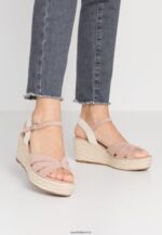 femmes sandales plateforme rose clair 006BT1463 Anna Field