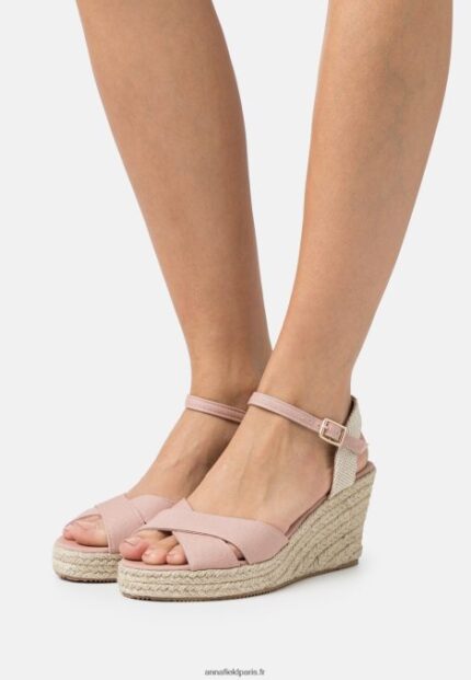 femmes sandales plateforme rose clair 006BT1465 Anna Field