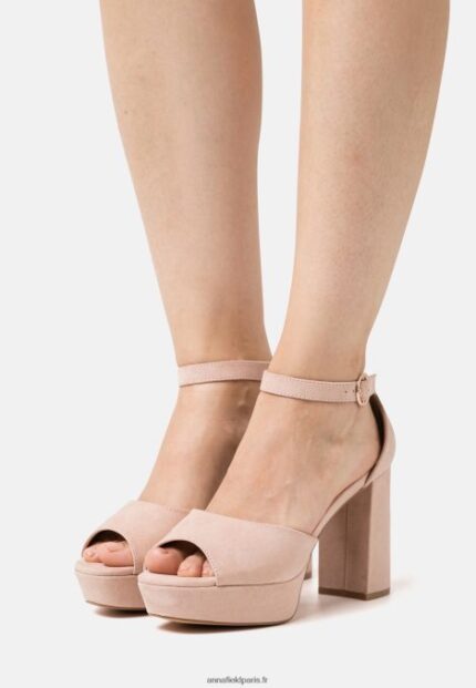 femmes sandales plateforme rose clair 006BT1550 Anna Field