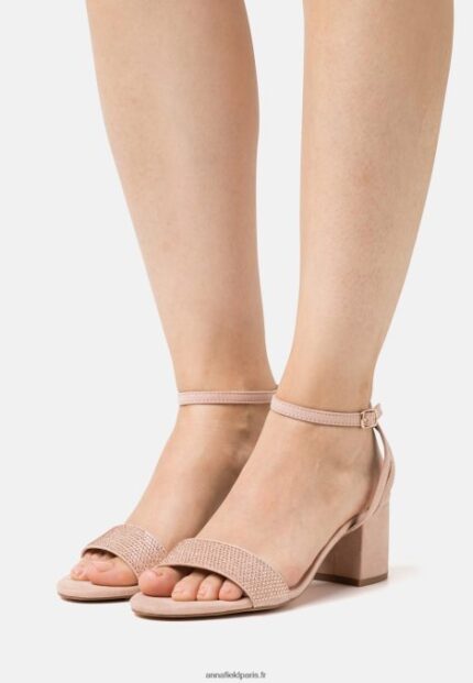 femmes sandales rose clair 006BT1350 Anna Field