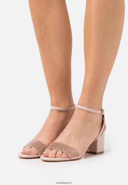 femmes sandales rose clair 006BT1445 Anna Field