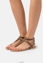 femmes sandales t-bar cognac 006BT1537 Anna Field