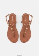 femmes sandales t-bar cognac/or 006BT1512 Anna Field - Image 6