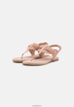 femmes sandales t-bar couleur or rose 006BT1520 Anna Field - Image 3