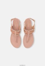 femmes sandales t-bar couleur or rose 006BT1520 Anna Field - Image 6