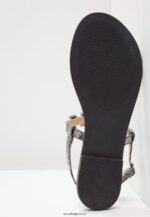 femmes sandales t-bar gris foncé 006BT1542 Anna Field - Image 6