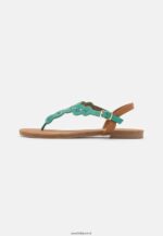 femmes sandales t-bar turquoise 006BT1502 Anna Field - Image 2
