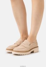 femmes sans lacets en cuir beige 006BT1807 Anna Field