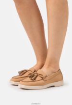 femmes sans lacets en cuir beige 006BT1814 Anna Field