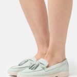 femmes sans lacets en cuir menthe 006BT1818 Anna Field