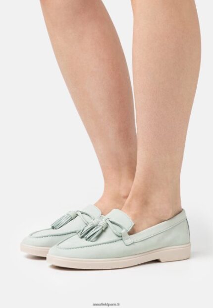femmes sans lacets en cuir menthe 006BT1818 Anna Field