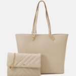 femmes set tote bag beige 006BT2461 Anna Field