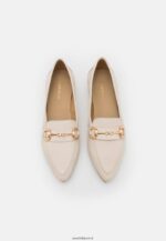 femmes slip on en cuir blanc cassé 006BT1823 Anna Field - Image 6
