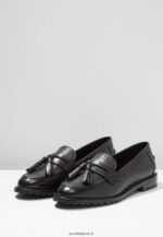 femmes slip on en cuir noir 006BT1829 Anna Field - Image 5