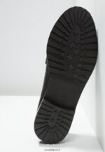 femmes slip on en cuir noir 006BT1829 Anna Field - Image 7