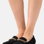 femmes slip-on noir 006BT1804 Anna Field