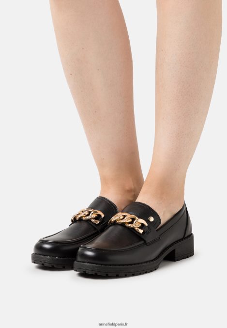 femmes_slip_on_noir_006bt1832_anna_field.jpg femmes slip-on noir 006BT1832 Anna Field - Image 1