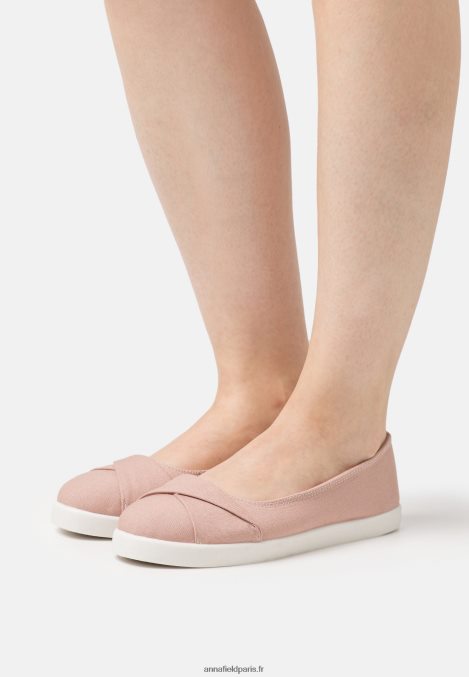 femmes_slip_on_rose_clair_006bt1820_anna_field.jpg femmes slip-on rose clair 006BT1820 Anna Field - Image 1