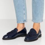 femmes slip-ons bleu foncé 006BT1830 Anna Field