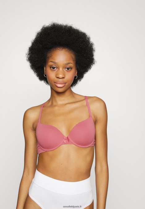 femmes soleil 3pack tshirt soutien gorge t-shirt soutien gorge rose/gris/blanc 006BT917 Anna Field - Image 4