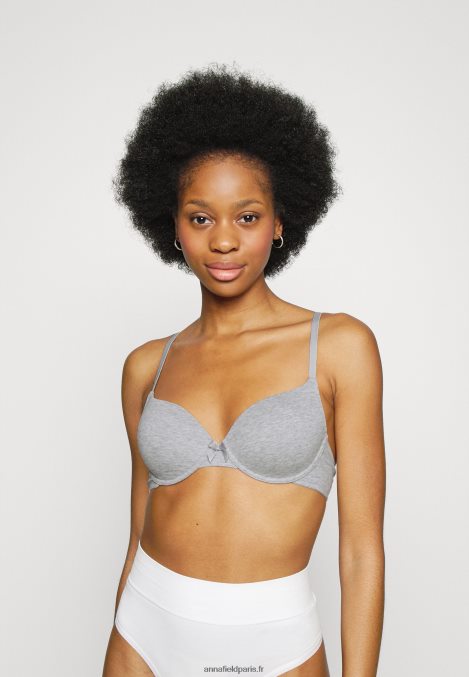 femmes soleil 3pack tshirt soutien gorge t-shirt soutien gorge rose/gris/blanc 006BT917 Anna Field - Image 5