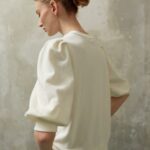 femmes sweat blanc cassé 006BT766 Anna Field