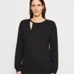 femmes sweat noir 006BT764 Anna Field