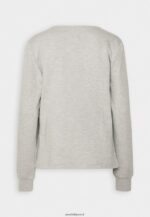 femmes sweat zippé chiné gris clair 006BT771 Anna Field - Image 2
