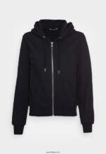 femmes sweat zippé noir 006BT768 Anna Field - Image 4