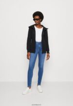 femmes sweat zippé noir 006BT770 Anna Field - Image 2