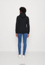 femmes sweat zippé noir 006BT770 Anna Field - Image 3