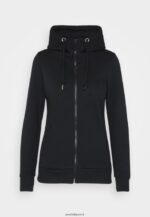 femmes sweat zippé noir 006BT770 Anna Field - Image 5