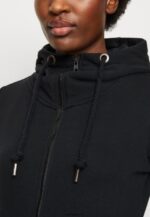 femmes sweat zippé noir 006BT770 Anna Field - Image 6