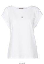 femmes t-shirt basique blanc 006BT280 Anna Field - Image 4