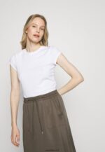 femmes t-shirt basique blanc 006BT304 Anna Field